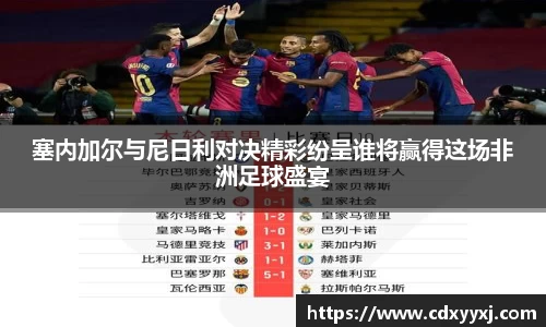 塞内加尔与尼日利对决精彩纷呈谁将赢得这场非洲足球盛宴